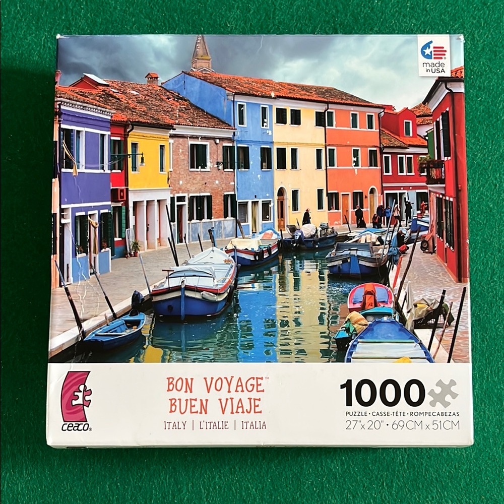 Bon Voyage 1000-Piece Puzzle - Multicolor